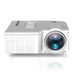 Universal 1080p Home Cinema Movie Video Projecteur LED (White)