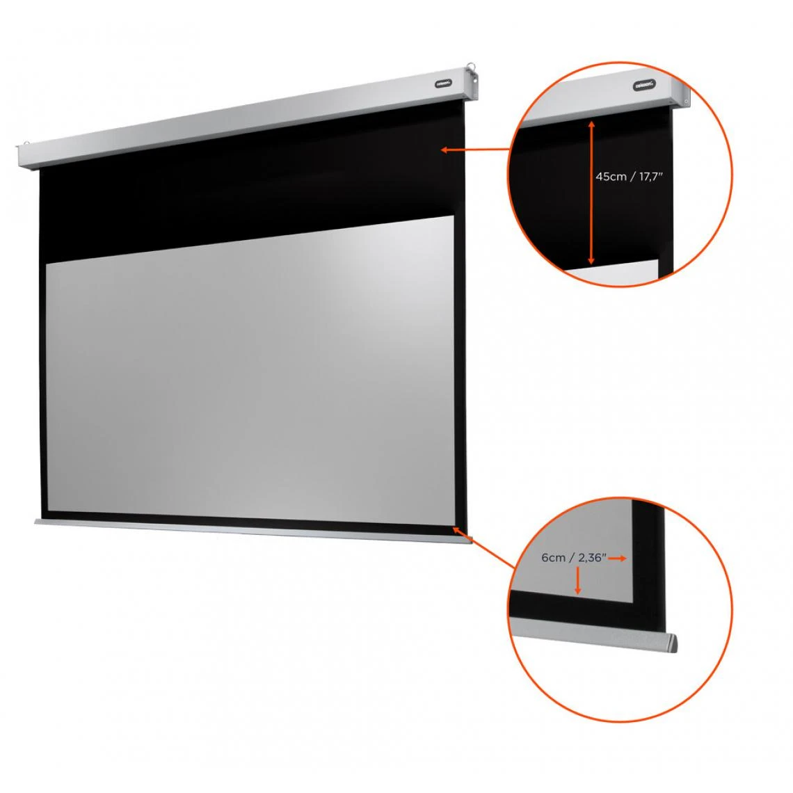Ecran De Projection Celexon Motorisé PRO PLUS 300 X 169cm – Image 4
