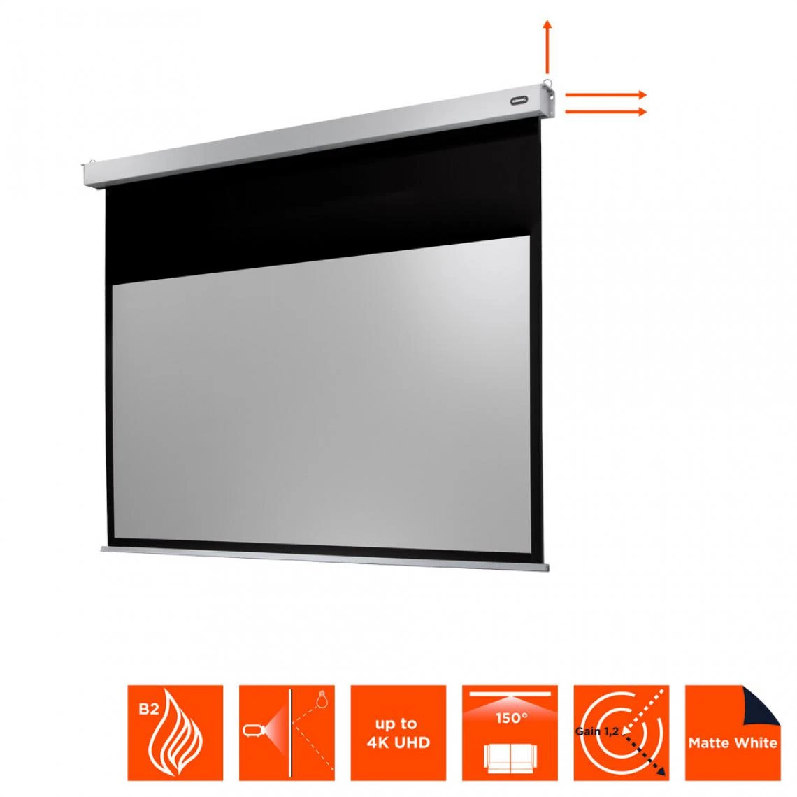 Ecran De Projection Celexon Motorisé PRO PLUS 300 X 169cm – Image 5