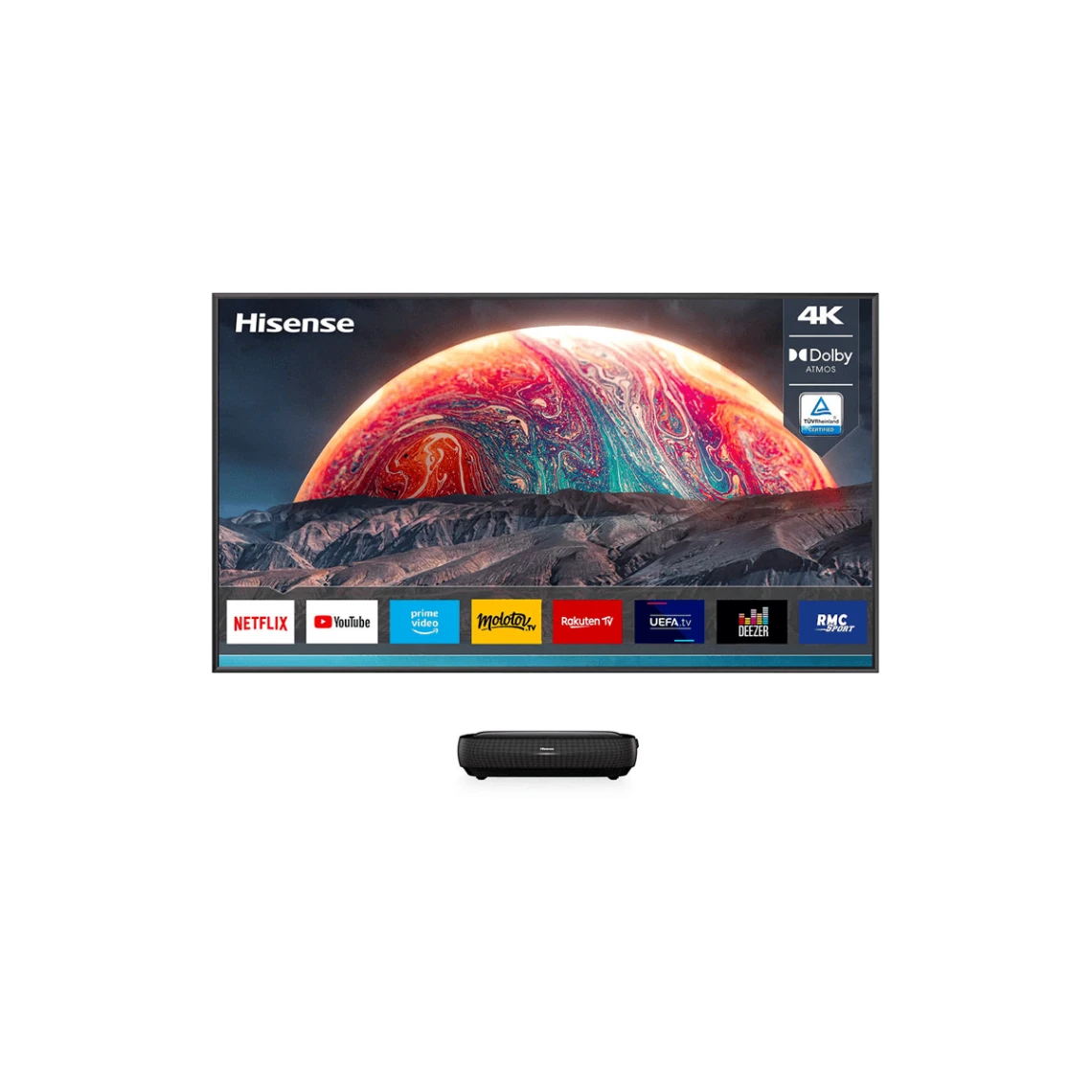 Hisense 120L9-B12 Laser TV - Vidéoprojecteur Ultra Courte Focale + É...