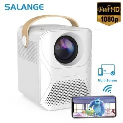 Universal Salange P56 Mini Projecteur Full HD TV TV Vidéo Vidéo Projecteur Té...