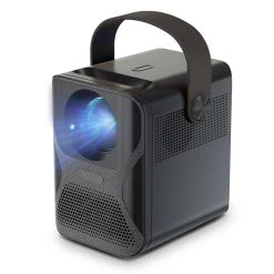 Boluobao Vidéoprojecteur AUN ET30C 1080P FHD Wi-Fi Home Cinéma Noir