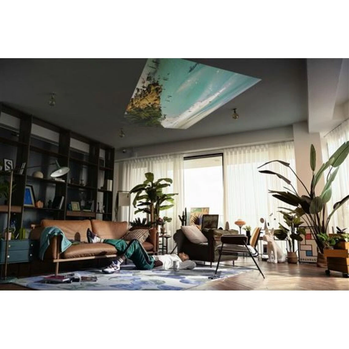 Vidéoprojecteur Samsung The Freestyle SP-LSP3 Blanc – Image 4