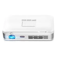 Boluobao Vidéoprojecteur T9 1280X800dpi Système Android Wi-Fi Home Cinéma Bl...